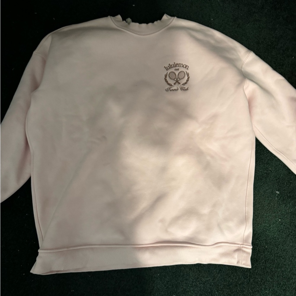 Lululemon Heavyweight Fleece Pullover| Pink